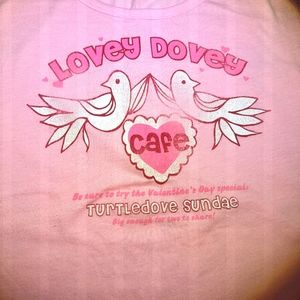 Pink T-shirt Low / Lovey Dovey Tee